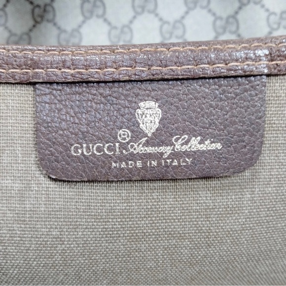 Gucci VTG Tote Sherry Line Bag 07 - Picture 4 of 10